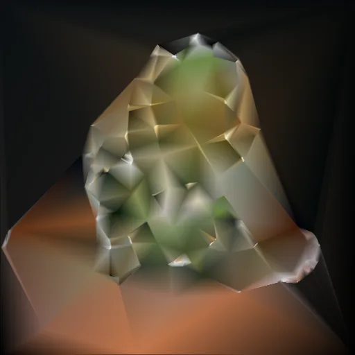 La photo en 1 000 triangles dégradés