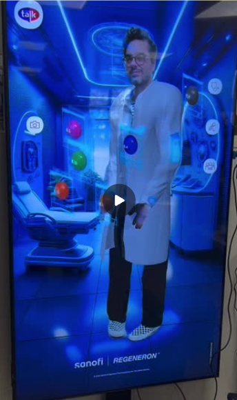 Magic Mirror at a corporate trade show or B2B event