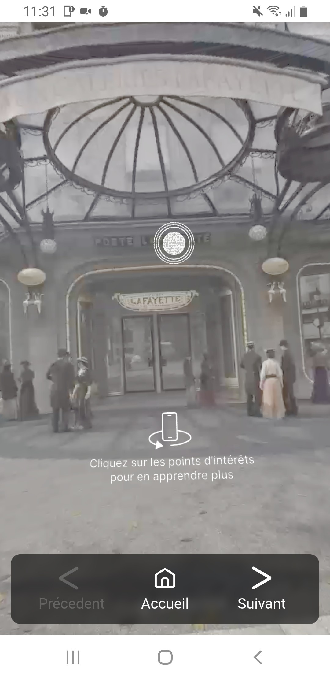 Galeries Lafayette 360° experience