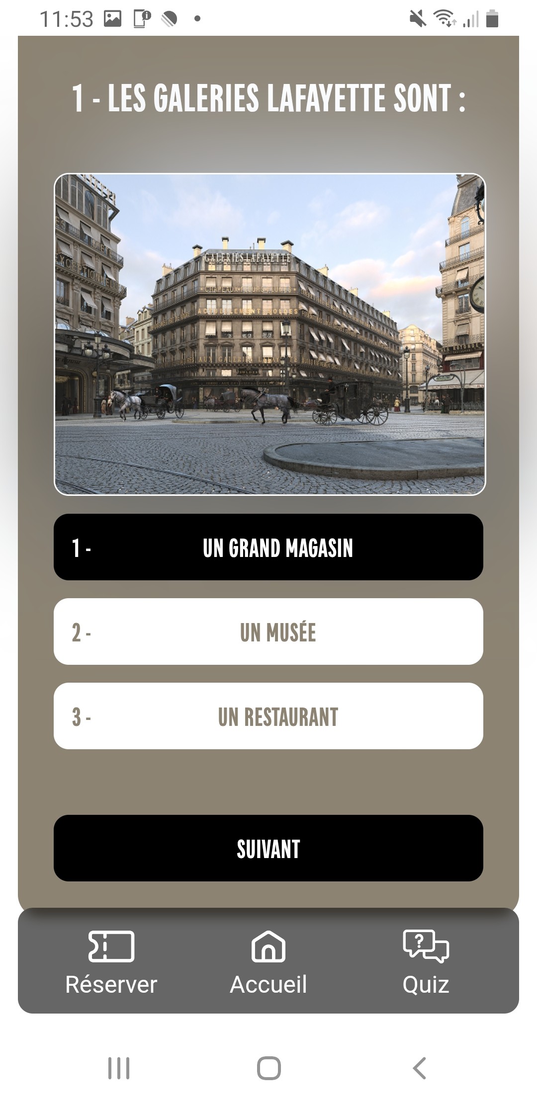 Galeries Lafayette architectural storytelling